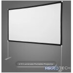 Connex E-Luminate Portable Projector Screen 100 inch - 16:9 - Image 6