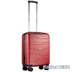 Highlander Bondi ABS 4-Wheel Spinner 55cm Luggage Red - Image 10