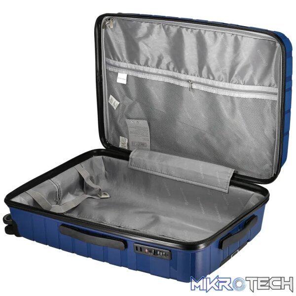 Highlander Java PP 4-Wheel Spinner 65cm Luggage Azure - Image 9
