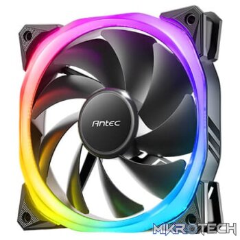 Antec FUSION 120mm ARGB Case Fan Black
