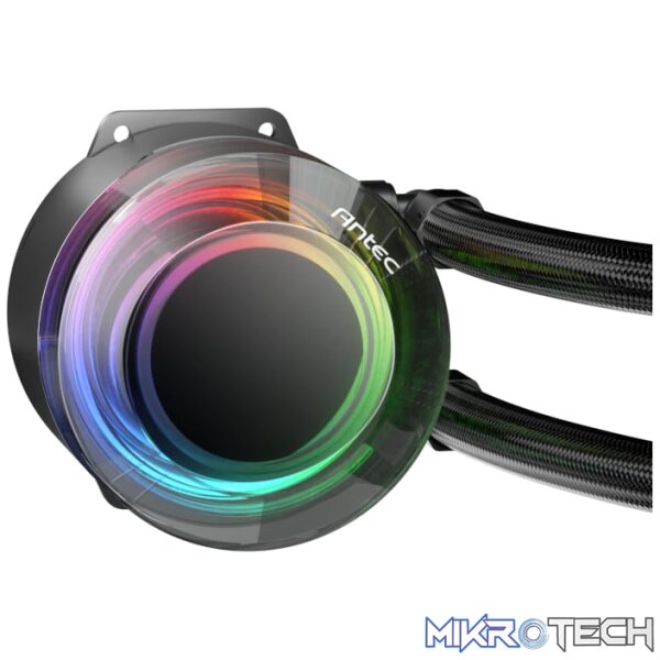 Antec Vortex 240 ARGB CPU Liquid Cooler Black - Image 4