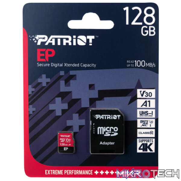 Patriot 64GB EP Series V30 A1 microSD Card - Image 4