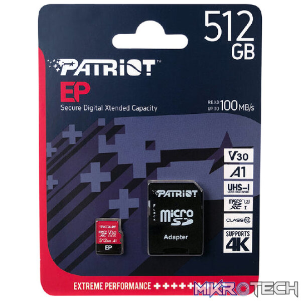 Patriot 64GB EP Series V30 A1 microSD Card - Image 6