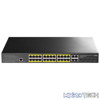 Cudy 24 Port Layer 2 Managed Gigabit PoE Switch