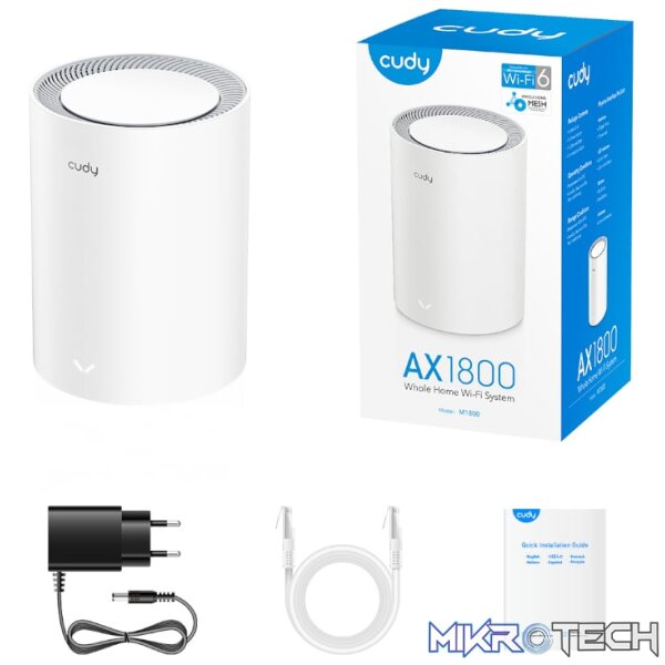 Cudy AX1800 WiFi 6 Mesh Kit 1-Pack - Image 4
