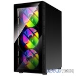 FSP CMT192 ATX Gaming Chassis - Black - Image 3
