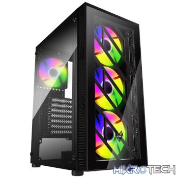 FSP CMT192 ATX Gaming Chassis - Black