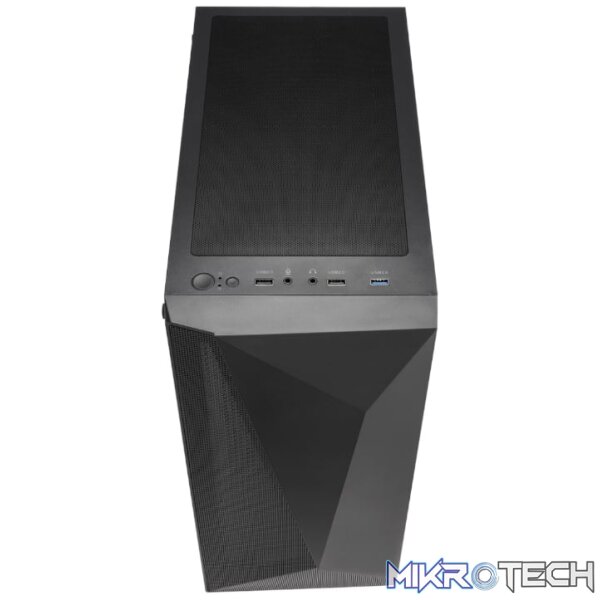 FSP CMT195B ATX Gaming Chassis - Black - Image 2