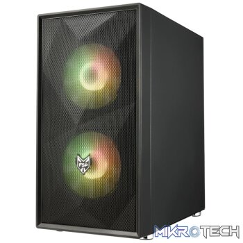 FSP CST130A Micro-ATXGaming Chassis - Black