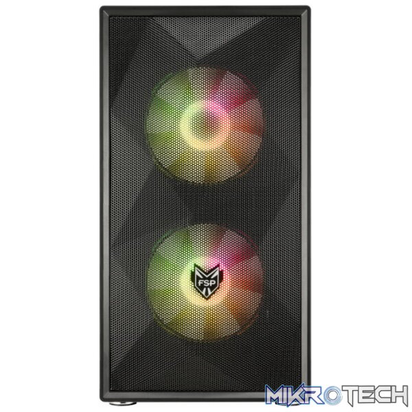 FSP CST130A Micro-ATXGaming Chassis - Black - Image 5