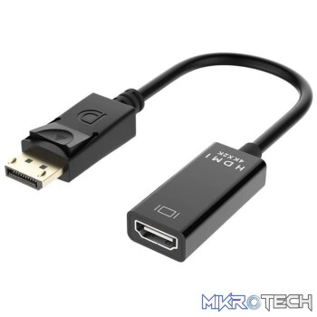 Gizzu 4K DisplayPort to HDMI Active Adapter Poly