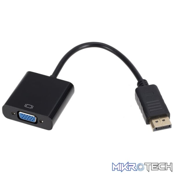 Gizzu 4K DisplayPort to VGA Active Adapter Poly - Image 2
