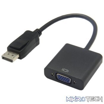 Gizzu 4K DisplayPort to VGA Active Adapter Poly