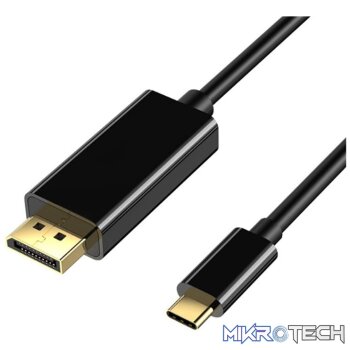 Gizzu 4K Type-C to DisplayPort Cable 1.8m Poly