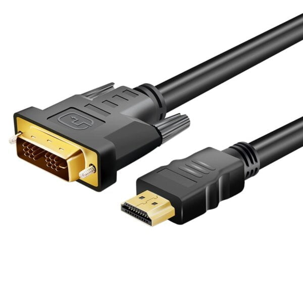 Gizzu 1080P HDMI to DVI-D Cable 1.8m Poly