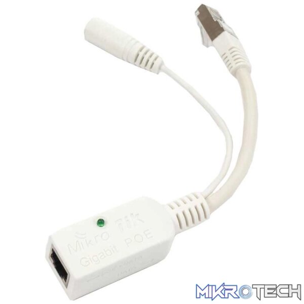 GPOE MikroTik Gigabit PoE adapter - Image 1