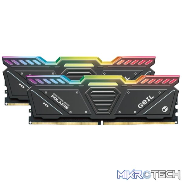 Geil Polaris RGB OC 32B KIT(2X16GB) 6000MHz DDR5 Desktop Gaming Memory Geil Polaris RGB OC 32B KIT(2X16GB) 6000MHz DDR5 Desktop Gaming Memory