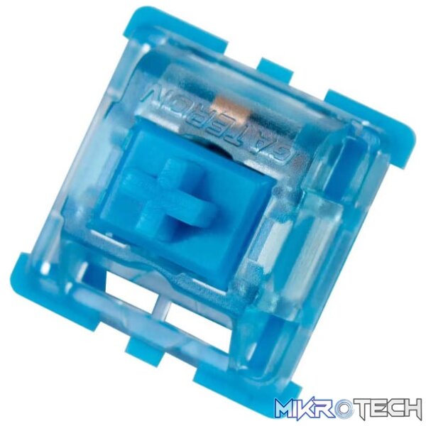 Keychron Blue Gateron Phantom Switches 110 pcs - Image 3