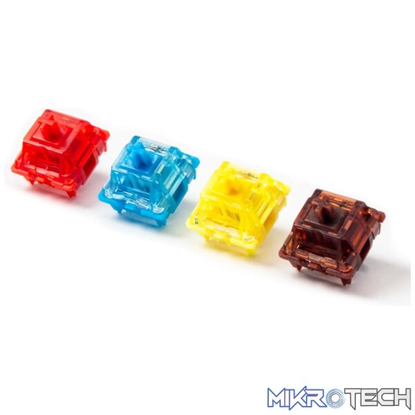 Keychron Blue Gateron Phantom Switches 110 pcs - Image 4