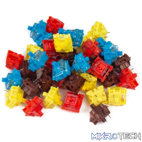 Keychron Blue Gateron Phantom Switches 110 pcs - Image 5