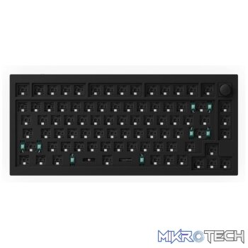 Keychron Q1 75% Barebone RGB Wired Keyboard - Black