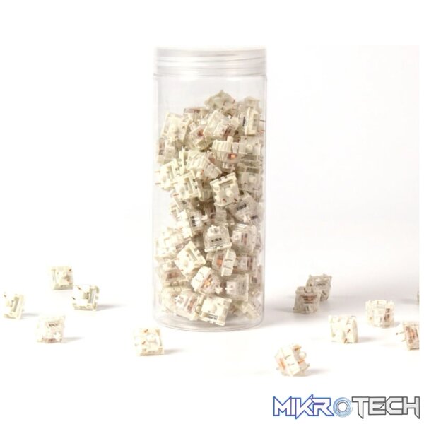 Keychron White Gateron G Pro Switches Two-Stage Spring 110 pcs - Image 2