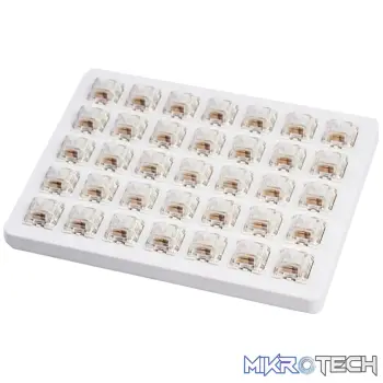 Keychron White Gateron G Pro Switches Two-Stage Spring 110 pcs