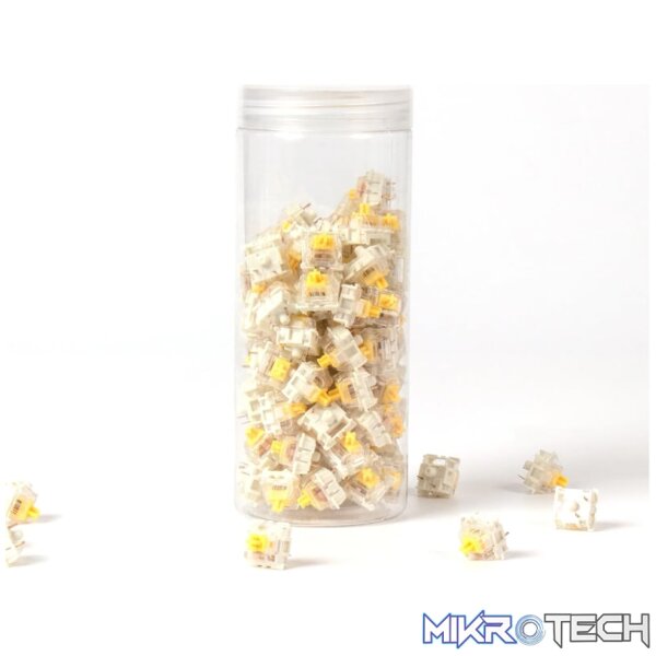 Keychron Yellow Gateron G Pro Switches 110 pcs - Image 2