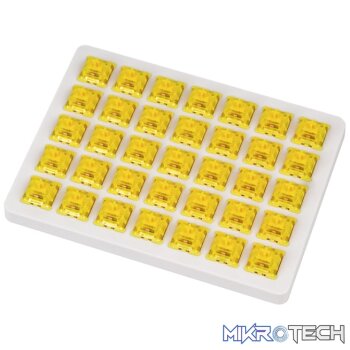 Keychron Yellow Gateron Phantom Switches 110 pcs