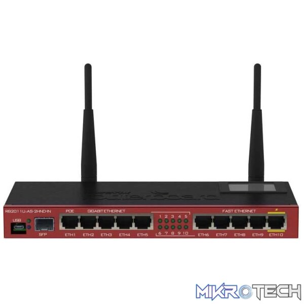 M-RB2011UiAS-2HnD-IN MikroTik RB2011UiAS-2Hnd-IN Router - Image 1
