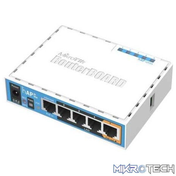 M-RB952Ui-5ac2nD MikroTik RB952Ui-5ac2nD (hAP ac lite) Access Point - Image 1