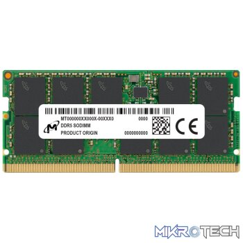 Micron MTC20C2085S1TC48BR 32GB 4800MHz DDR5 ECC SODIMM Memory