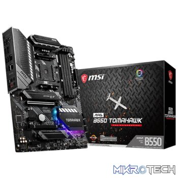 MSI B550 TOMAHAWK AMD AM4 ATX Gaming Motherboard