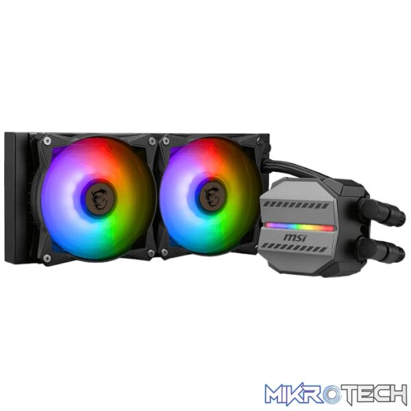 MSI MAG CoreLiquid M 240mm ARGB Liquid CPU Cooler - Image 2