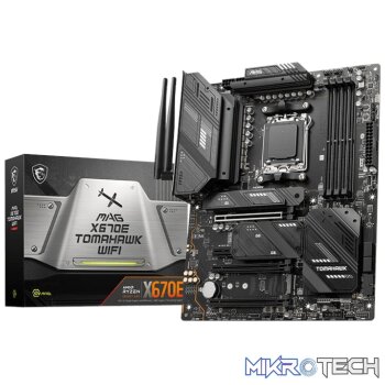 MSI MAG X670E TOMAHAWK WIFI AMD AM5 ATX Gaming Motherboard