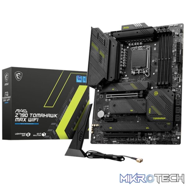 MSI MAG Z790 TOMAHAWK MAX WIFI DDR5 LGA1700 ATX Gaming Motherboard MSI MAG Z790 TOMAHAWK MAX WIFI DDR5 LGA1700 ATX Gaming Motherboard
