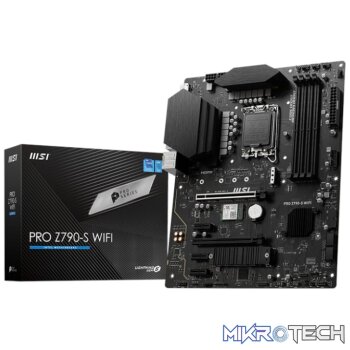 MSI PRO Z790-S WIFI DDR5 LGA1700 ATX Gaming Motherboard