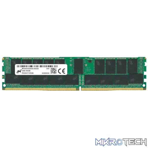 Micron MTA36ASF4G72PZ-3G2R 32GB 3200Mhz DDR4 RDIMM Memory Micron MTA36ASF4G72PZ-3G2R 32GB 3200Mhz DDR4 RDIMM Memory