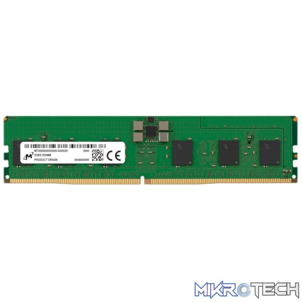 Micron MTC10F1084S1RC48BA1R 16GB 4800MHz DDR5 RDIMM Memory Micron MTC10F1084S1RC48BA1R 16GB 4800MHz DDR5 RDIMM Memory
