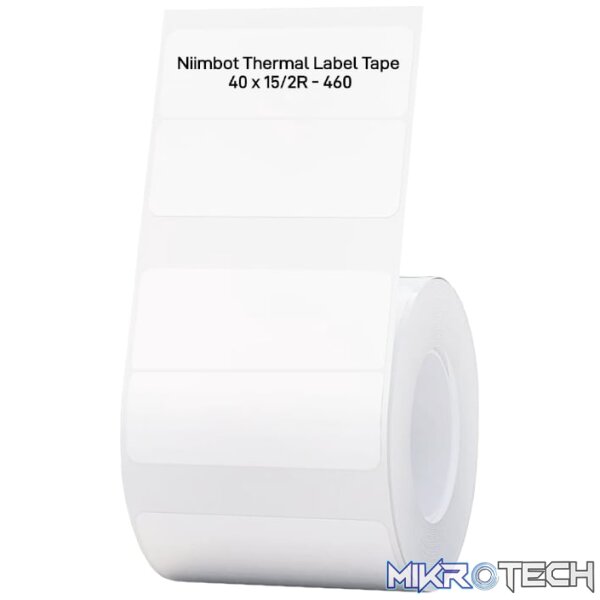 NIIMBOT B1/B21/B3S - 40X15MM - W NIIMBOT B1/B21/B3S - 40X15MM - W