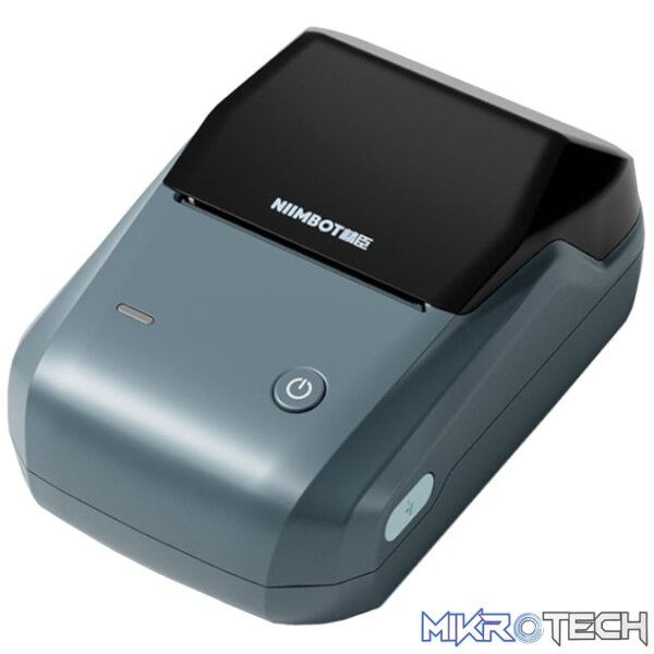 Niimbot B1 Portable Thermal Label Printer - Lake Blue - Image 2
