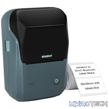 Niimbot B1 Portable Thermal Label Printer - Lake Blue