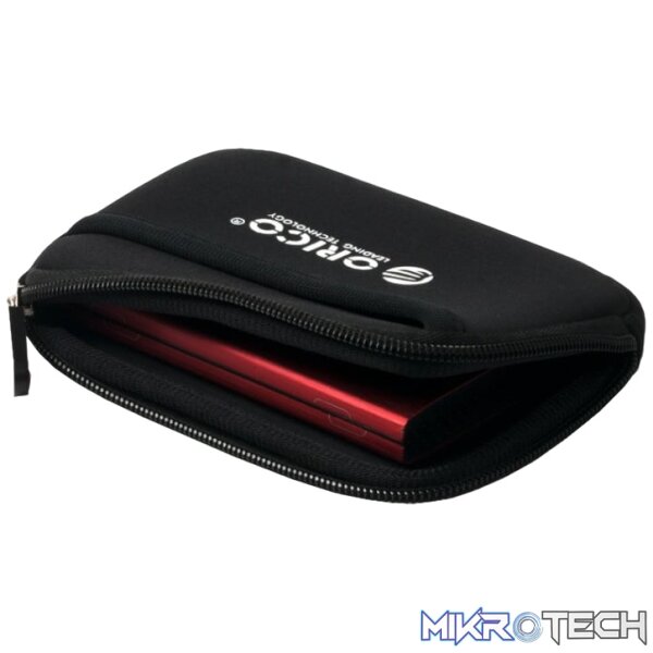 ORICO 2.5" Neoprene Portable HDD Protector Case - Black - Image 2