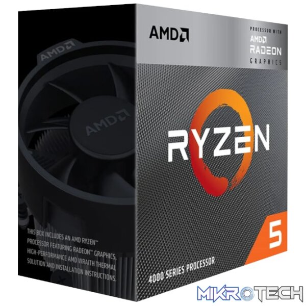 PCBuilder AMD Ryzen 5 4600G HOME MASTER Windows 11 Desktop PC - Image 3