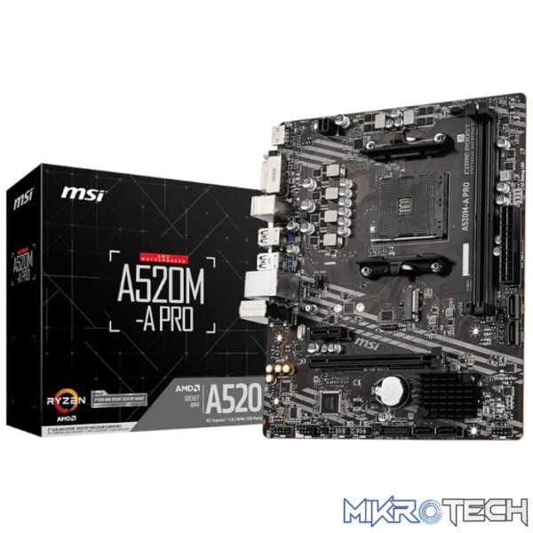 PCBuilder AMD Ryzen 5 4600G HOME MASTER Windows 11 Desktop PC - Image 4
