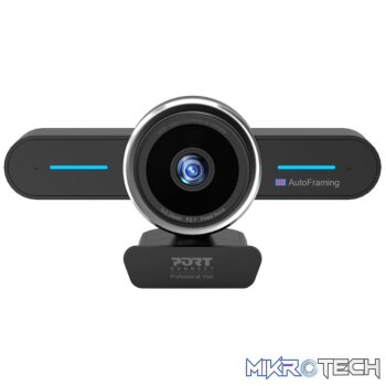 Port Connect Professional Webcam with integrated microphone 4k@30Hz