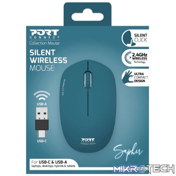 Port Connect MOUSE COLLECTION II WIRELESS Saphir - Image 5
