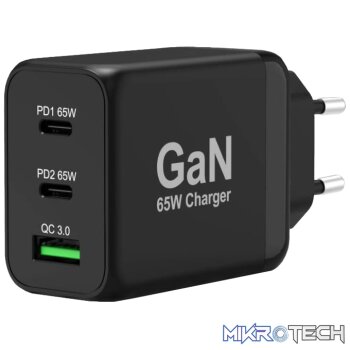 Port Connect 65W Type-C GaN Universal Charger