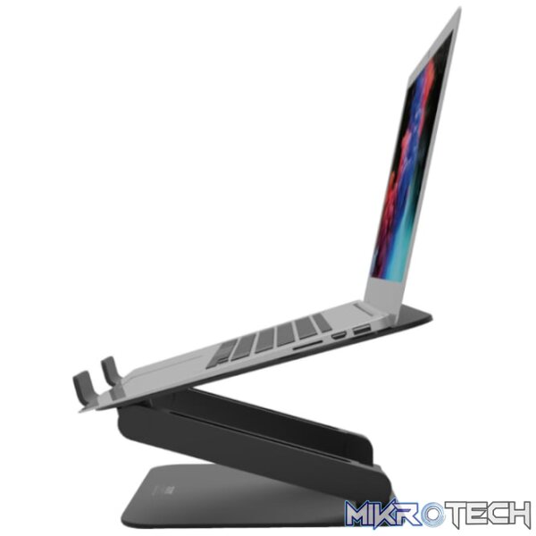 Port Connect Ergonomic Aluminium Notebook Stand - Image 5