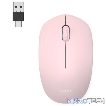 Port Connect MOUSE COLLECTION II WIRELESS Blush